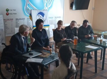 Представники Європейського форму інвалідності завітали до учасників психолого – реабілітаційного табору, який проводить НАІУ у Львівській області