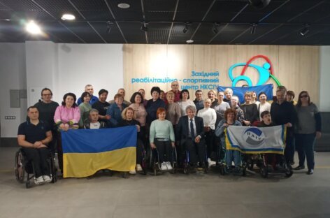 Допомога людям з інвалідністю під час війни:  підтримка і плідна співпраця  НАІУ, СBM та EDF