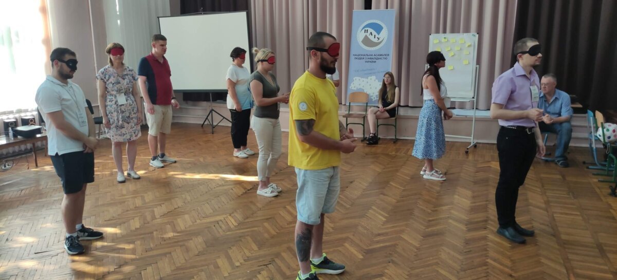 У Києві триває десятиденний навчально-практичний семінар «Орієнтування та мобільність (О&М): основа реабілітації людей з порушеннями зору»