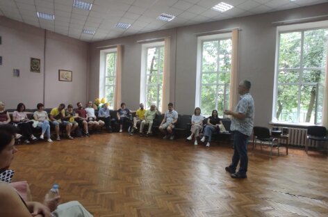 Учасники семінару «Орієнтування та мобільність: основа реабілітації людей з порушеннями зору» відпрацювали третій день