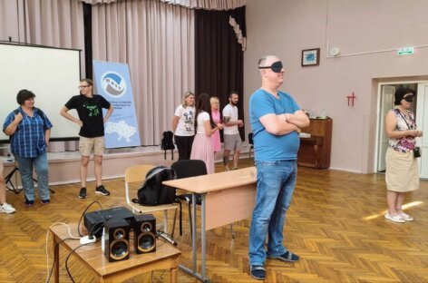 Восьмий день семінару «Орієнтування та мобільність: основа реабілітації людей з порушеннями зору»