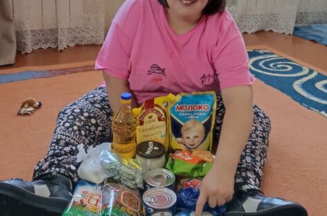 Підтримка продуктовими наборами на Буковині