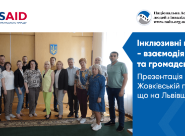 Інклюзивні послуги – взаємодія влади та громадськості. Презентація проєкту Жовківській громаді, що на Львівщині