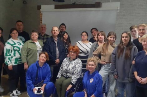 Cемінар з цивільної оборони та захисту у надзвичайних ситуаціях для людей з інвалідністю в Полтавській області (ENG)